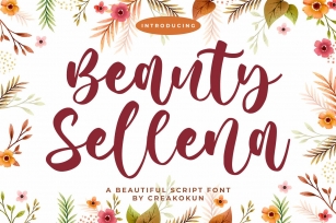 Beauty Sellena Font Download