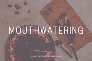 Mouthwatering Font Download