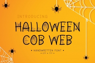Halloween Cob Web Font Download
