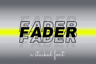 Fader Font Download