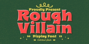 Rough Villai Font Download