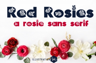 PN Red Rosies Font Download