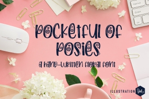 ZP Pocketful of Posies Font Download