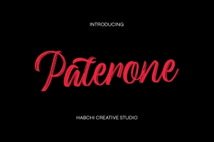Paterone Font Download