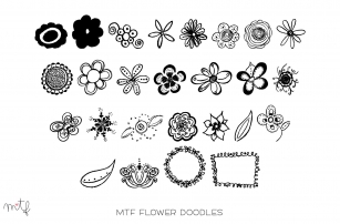 Flower Doodles Font Download