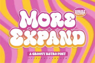 More Expand Font Download