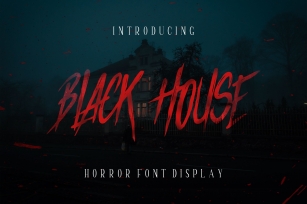 Black House Font Download