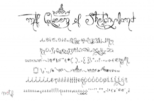 Queen of Sketchyland Font Download