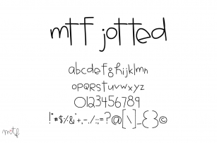 Jotted Font Download