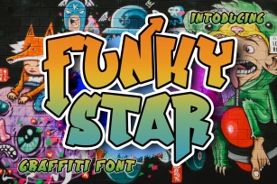 Funky Star Font Download