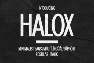 Halox Font Download