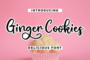 Ginger Cookies Font Download