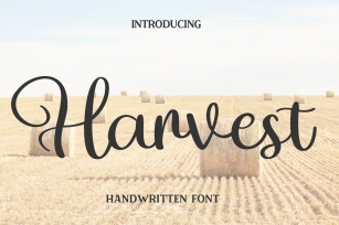Harvest Font Download