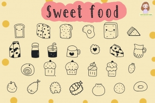 Sweet Food Font Download