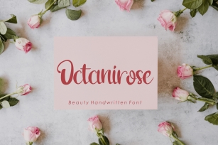 Octanirose Font Download