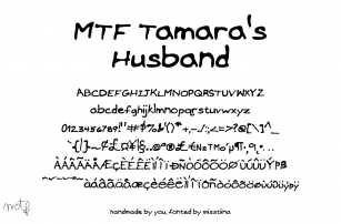Tamara's Husband Font Download