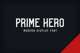 Prime Hero Font Download