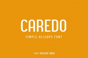 Caredo Font Download