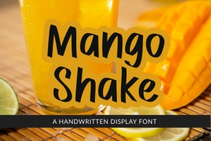 Mango Shake Font Download