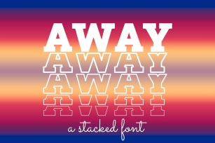 Away Font Download