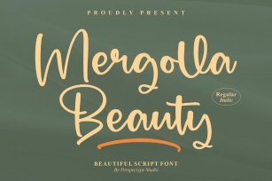Mergolla Script Font Font Download