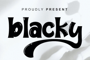 Blacky Bold Script Font - RDN Font Download