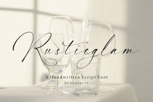 Rusticglam Script Font Font Download