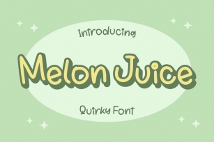 Melon Juice Quiirky Font Font Download