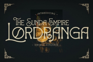 Lordranga Vintage Typeface Font Font Download