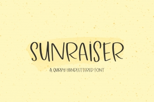 Sunraiser Sans Font Download