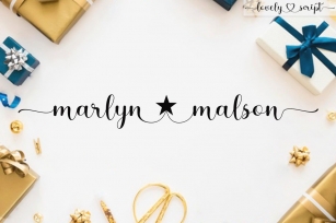 Marlyn Malson Font Download