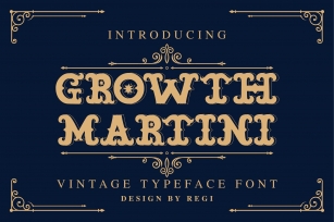 Growth Martini Font Download
