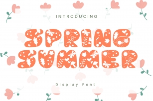 Spring Summer Font Download