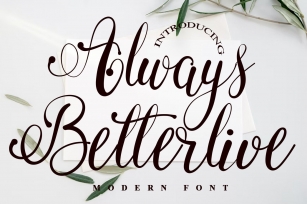 Always Betterlive Font Download