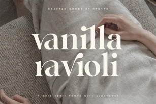 Vanilla Ravioli Font Download