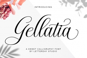 Gellatia Font Download