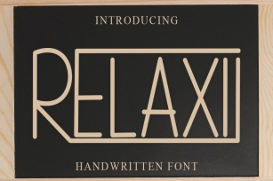 Relaxii Font Download