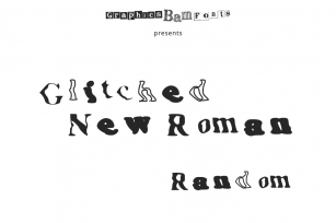 Glitch New Roman Random Font Download