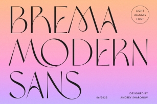 Brema Modern Sans Font Download