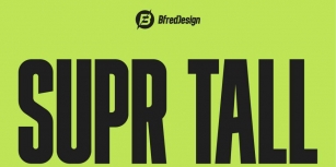 SUPR Tall Font Download