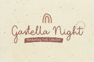 Gastella Night Font Download