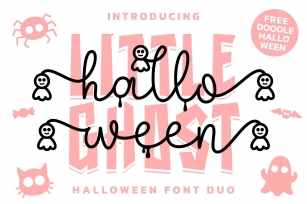 Halloween Ghost Duo Font Download