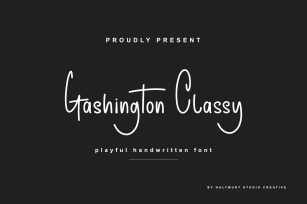 Gashington Classy Font Download