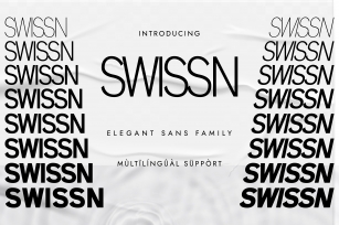 Swissn Font Download