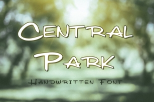 Central Park Font Download
