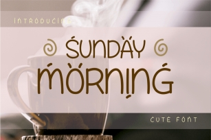 Sunday Morning Ndt Font Download