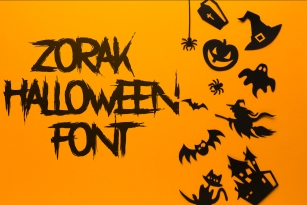 Zorak Halloween Font Download