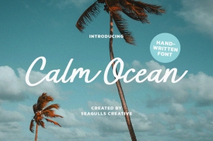 Calm Ocean Font Download