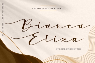 Bianca Eliza Font Download