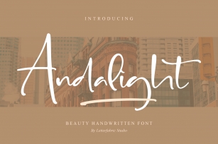 Andalight Font Download